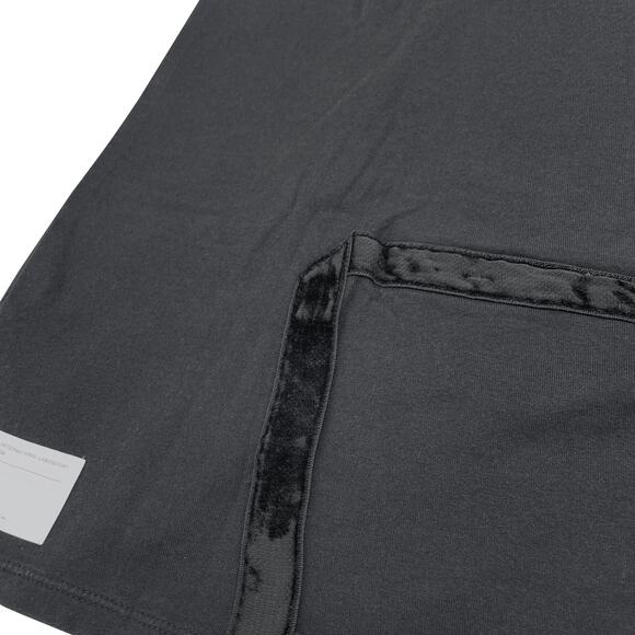 🔴 Visvim Velour Detail T-Shirt - Black - Picture 7 of 11